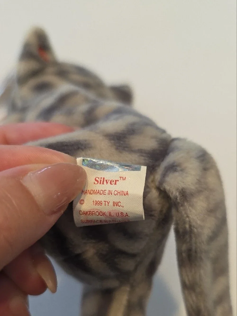 Ty Beanie Babies Lot 6 Vintage 1996-1999 Scottie Slippery Beak Silver 90s Kid